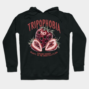 trypophobia strawberry Hoodie